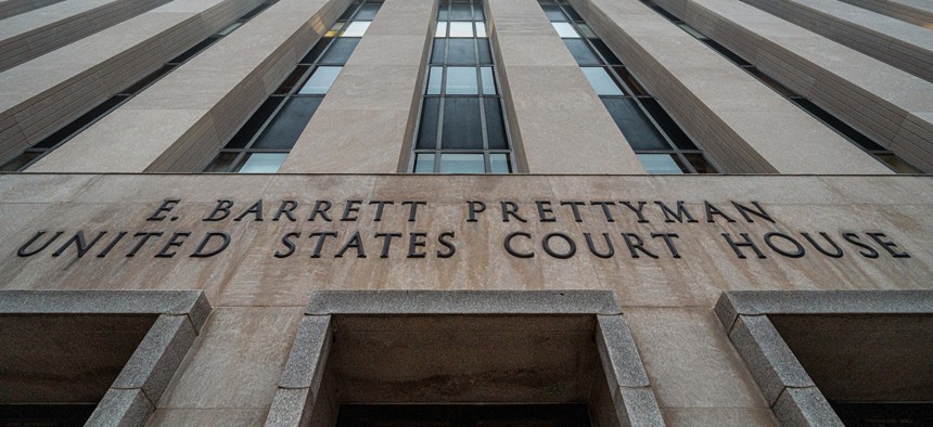 The E. Barrett Prettyman United States Court House is seen early morning on Dec. 10, 2024, in Washington, D.C. The courthouse houses the United States District Court for the District of Columbia, the United States Court of Appeals for the District of Columbia Circuit and the United States Foreign Intelligence Surveillance Court.